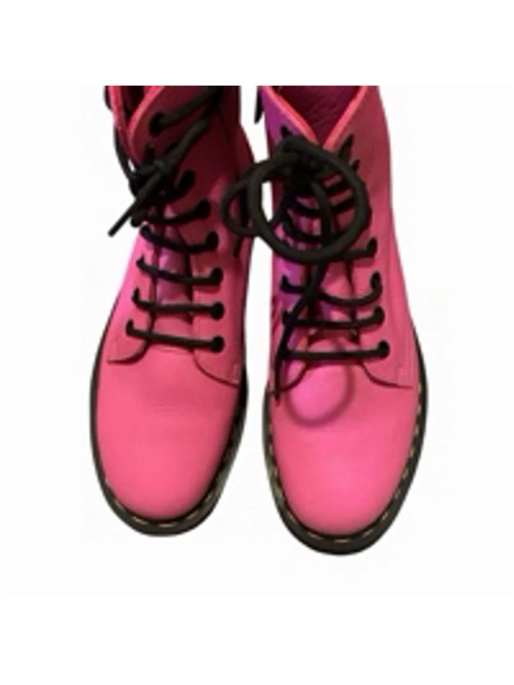 Dr. Martens Pink Jadon Platform Boots Size 8